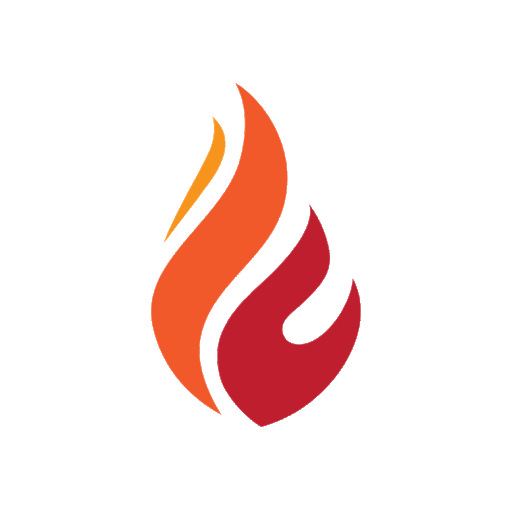 burn media group favicon flame